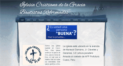 Desktop Screenshot of iglesiabautistacusco.com